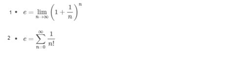 Euler's Number (E): Value, Formula, Calculation, .